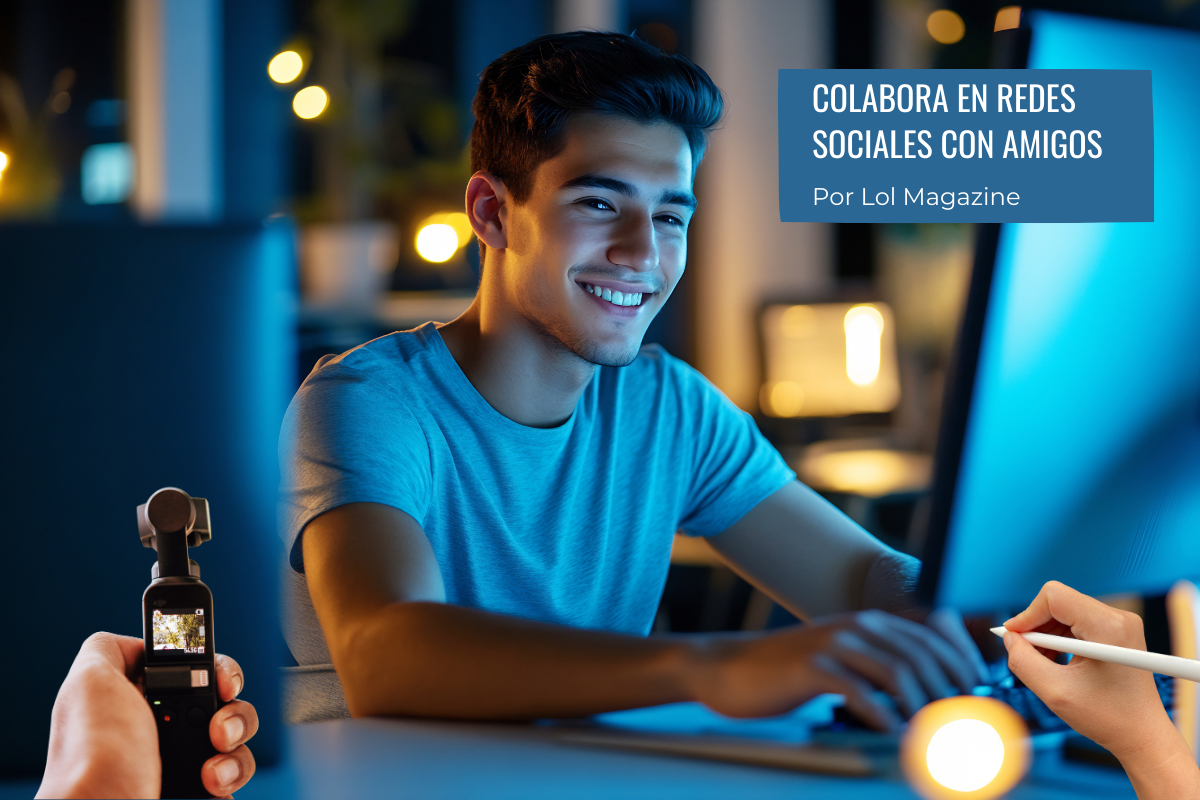 Colabora en redes sociales con amigos Colabora en redes sociales con amigos
