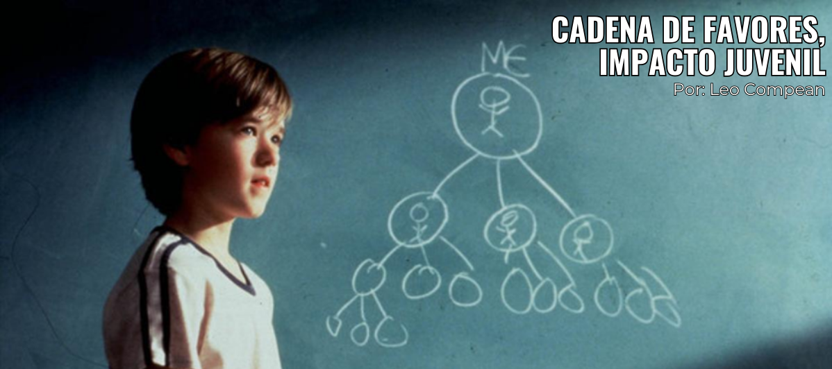 Cadena de favores, un impacto juvenil Cadena de favores, un impacto juvenil