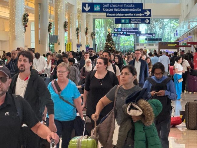 Caribe Mexicano, la Capital Mundial de las Vacaciones, supera 601 mil turistas y lidera como uno de los destinos con mayor actividad turística.