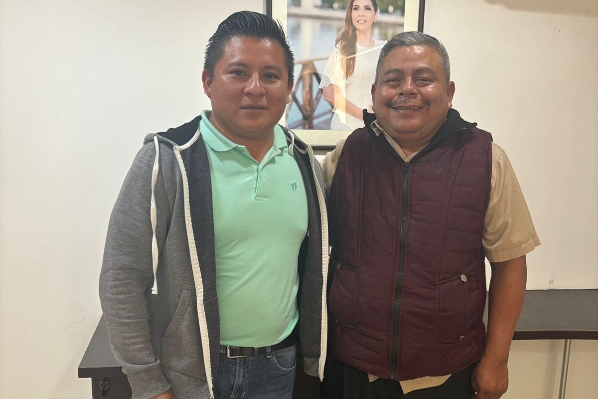 Comisario ejidal de Altos de Sevilla se reúne con el INMAYA Comisario ejidal de Altos de Sevilla se reúne con el INMAYA