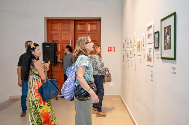Exposición en museo de la isla