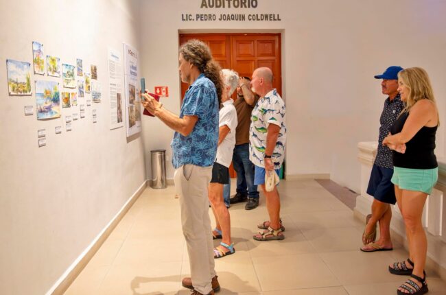 exposición pictórica
