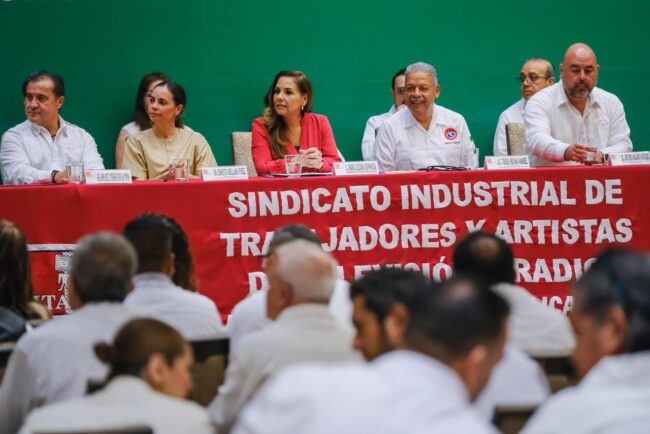 Asamblea Nacional del SITATYR impulsa radio y televisión. Mara Lezama promueve comunicación ética para bienestar social.
