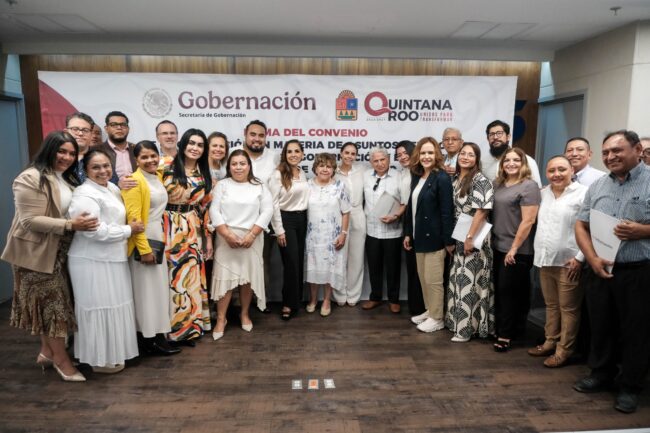 El Convenio Coordinación en Asuntos Religiosos en Quintana Roo, firmado por Mara Lezama, fortalece libertad religiosa y cultura de paz.