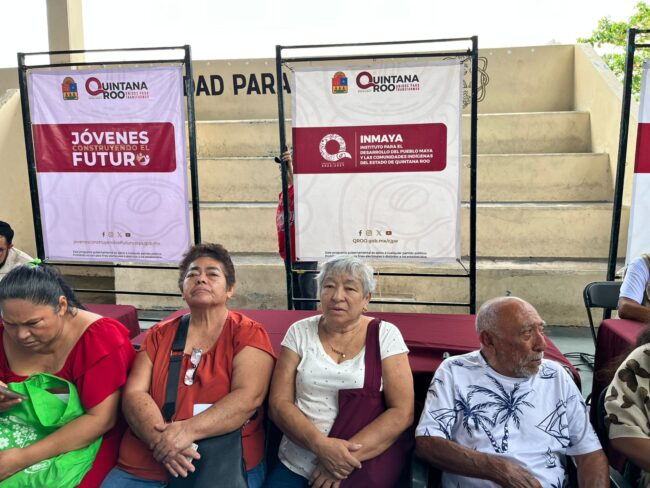INMAYA en la Caravana del Bienestar lleva apoyo a comunidades indígenas en Puerto Morelos y Playa del Carmen para mejorar su calidad de vida.