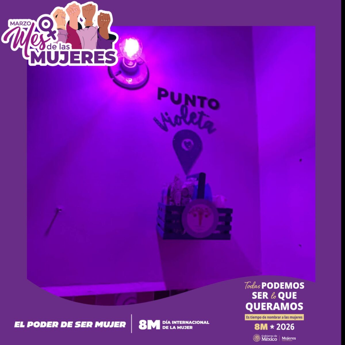 INMAYA instala Puntos Violetas para Mujeres INMAYA instala Puntos Violetas para Mujeres