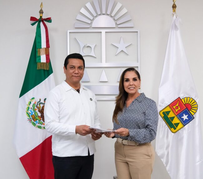 Mara Lezama encabezó la sesión de instalación y toma de protesta de la Junta de Gobierno de la Universidad de Ciencias y Disciplinas de la Seguridad de Quintana Roo, y del Rector Jesús Antonio Lara Mata, e instalan las Licenciaturas en Seguridad Ciudadana y Construcción de Paz y en Criminología