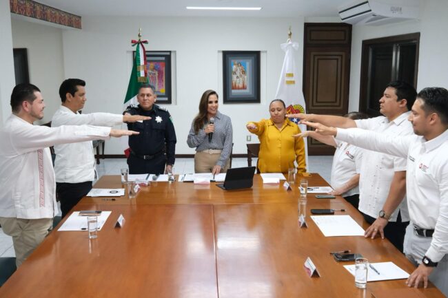 Mara Lezama encabezó la sesión de instalación y toma de protesta de la Junta de Gobierno y del Rector Jesús Antonio Lara Mata.