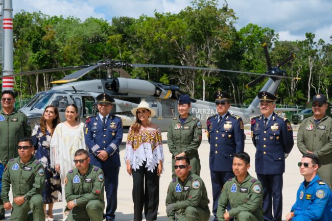 Inauguración del Tulum Air Show 2026” Mara Lezama y las Fuerzas Armadas impulsando el turismo, tecnología y desarrollo en Quintana Roo.