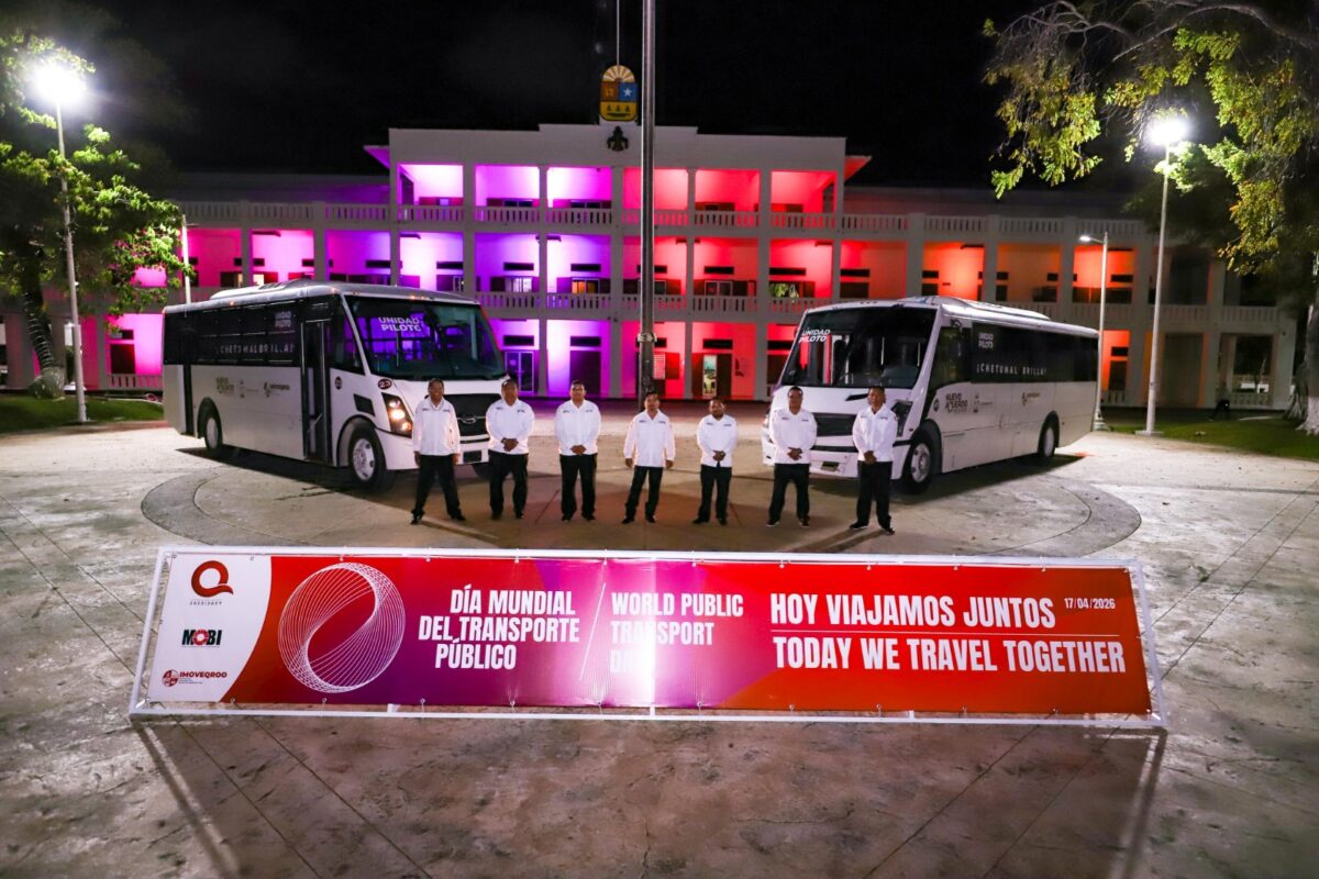 Día Mundial del Transporte Público Quintana Roo