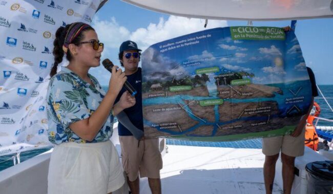 Entre velas y naturaleza: la misión ecológica de Cancún Sailing