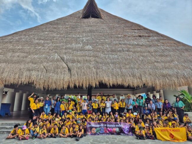 Asociación de Scouts de Quintana Roo vive aventura ambiental en el Parque Natural Chankanaab y Museo de la Isla junto a la FPMC.