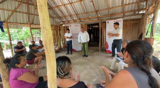 El INMAYA realiza una platica sobre el artículo 2° constitucional para los derechos de los pueblos indígenas en Cancepchén.