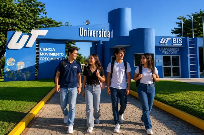 Opciones de universidades en Cancún