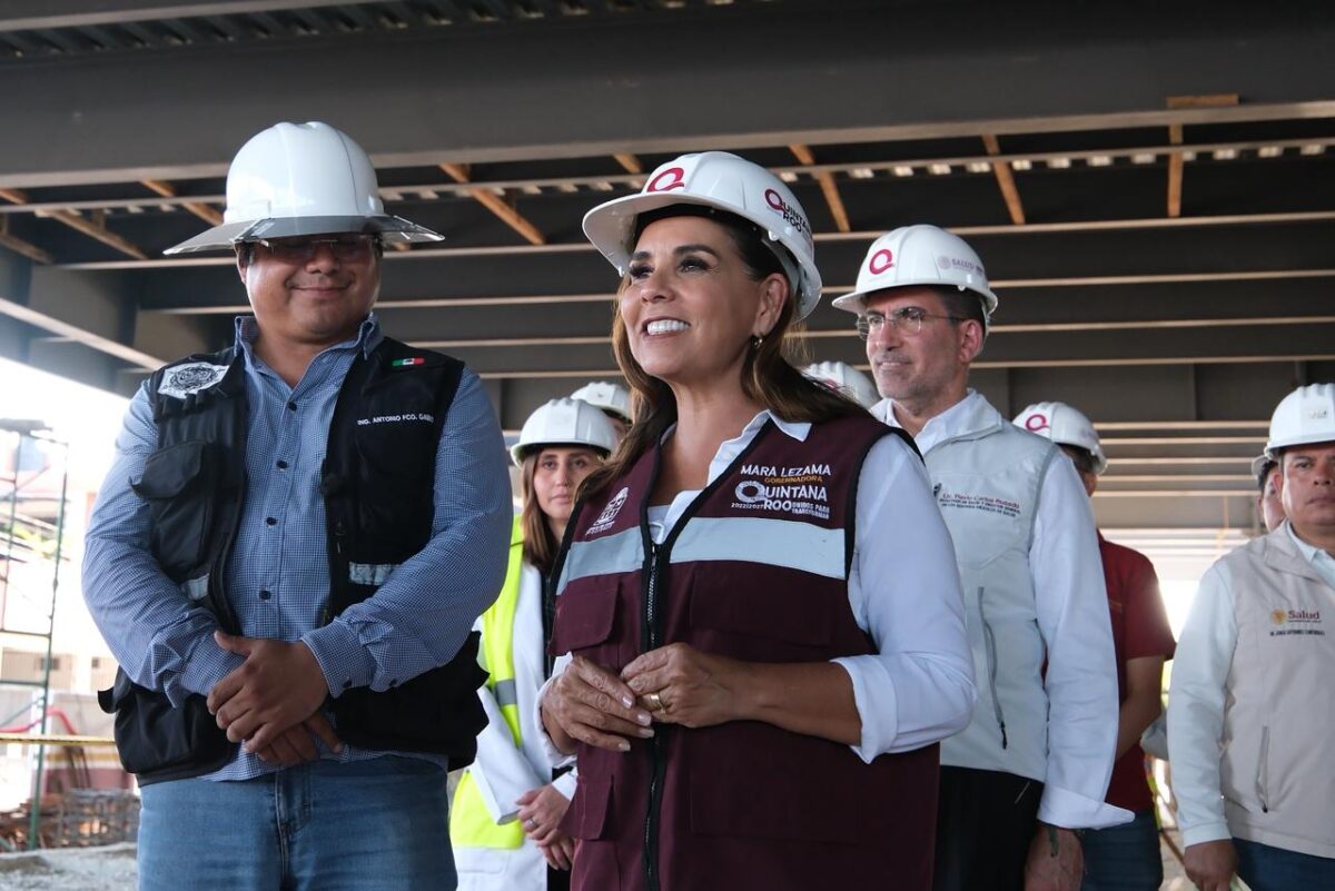 Mara Lezama supervisa el nuevo hospital ISSSTE en Chetumal Mara Lezama supervisa el nuevo hospital ISSSTE en Chetumal