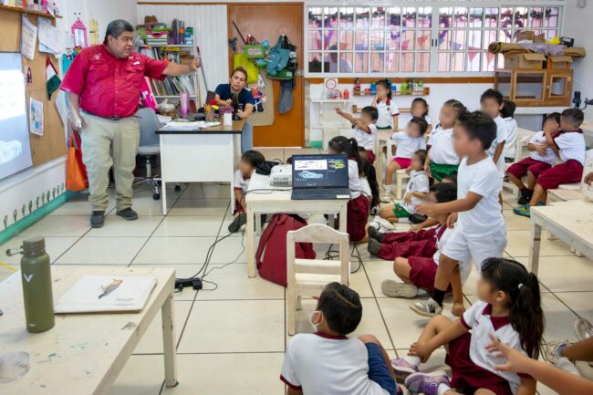 FPMC impulsa la preservación de los ecosistemas y la fauna cozumeleña con educación ambiental para niñas y niños en Cozumel.