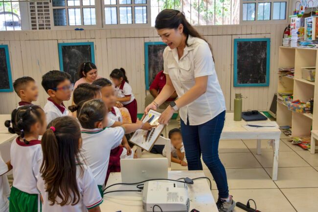 FPMC impulsa la preservación de los ecosistemas y la fauna cozumeleña con educación ambiental para niñas y niños en Cozumel.