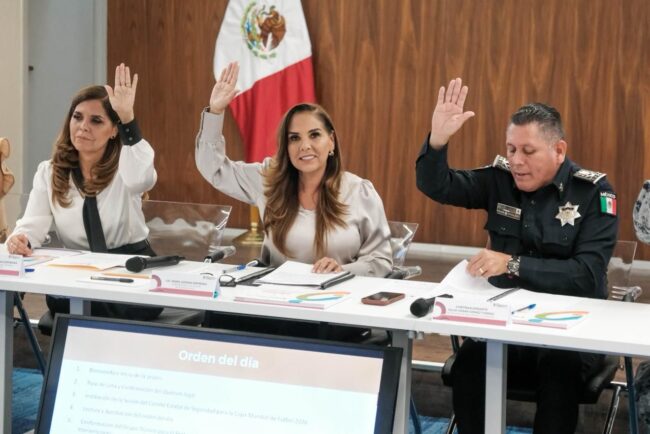 El Comité de Seguridad Estatal para la Copa Mundial de Fútbol 2026 presentó un protocolo para proteger a niñas, niños y adolescentes: Mara lezama