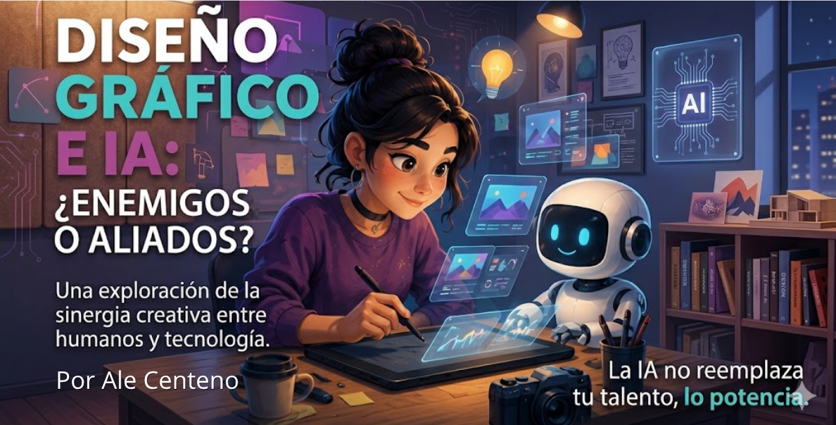 Diseño gráfico e IA: ¿enemigos o aliados? Diseño gráfico e IA: ¿enemigos o aliados?