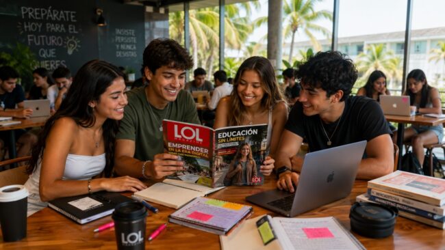 Revista LOL Magazine temas de interés juvenil 