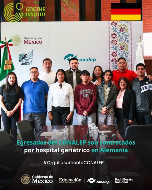 Hospital Geriátrico de Alemania contrata talento del CONALEP Hospital Geriátrico de Alemania contrata talento del CONALEP
