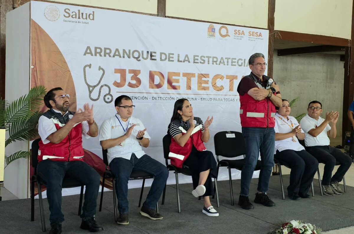 La estrategia J3 Detecta fortalece salud en zona maya