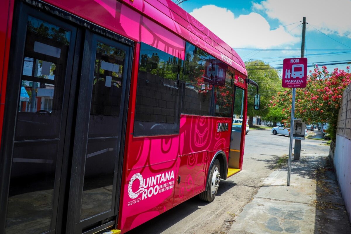 MOBI suma paraderos oficiales y transforma Cancún
