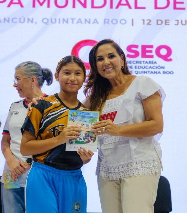 Mara Lezama presentó la aplicación digital En búsqueda de tu identidad virtual para prevenir riesgos, trata y explotación infantil en línea.
