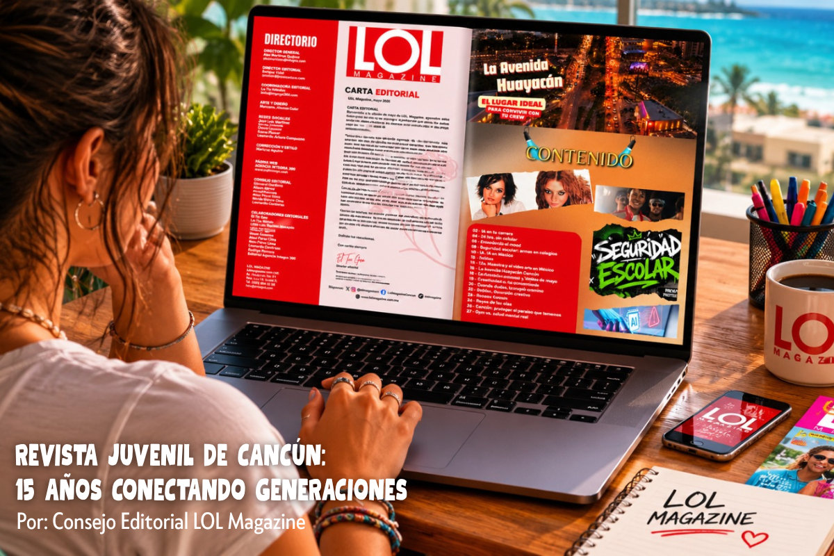 Revista juvenil de Cancún