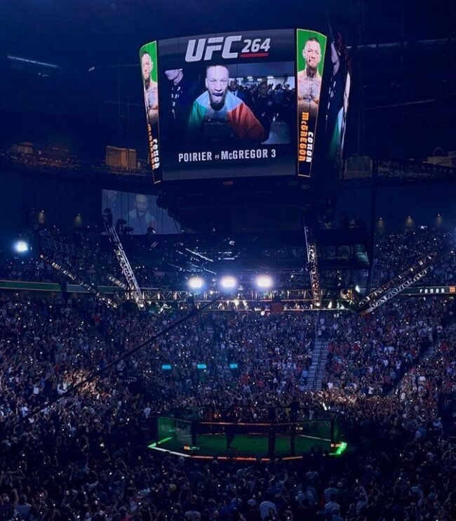 UFC combate con mucha historia