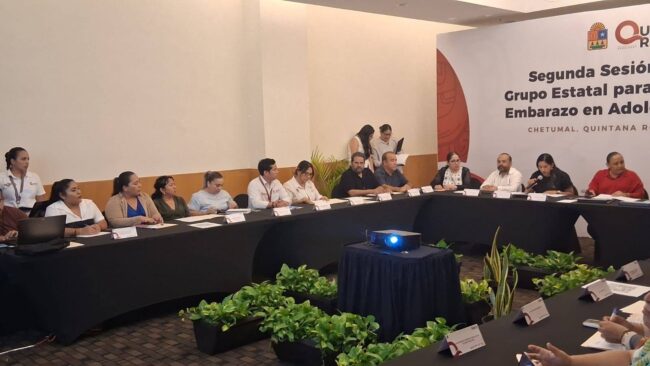 INMAYA participando en la Segunda Sesión Ordinaria del GEPEA sobre el EMBARAZO ADOLESCENTE