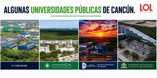 Universidades turismo Quintana Roo ofrecen programas académicos como estudiar turismo en Cancún y gastronomía en México ..