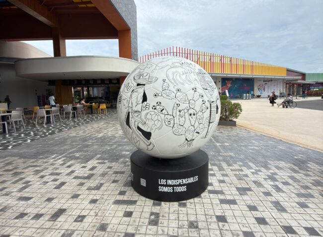 ¡El fútbol se transforma en arte en la Riviera Maya!
