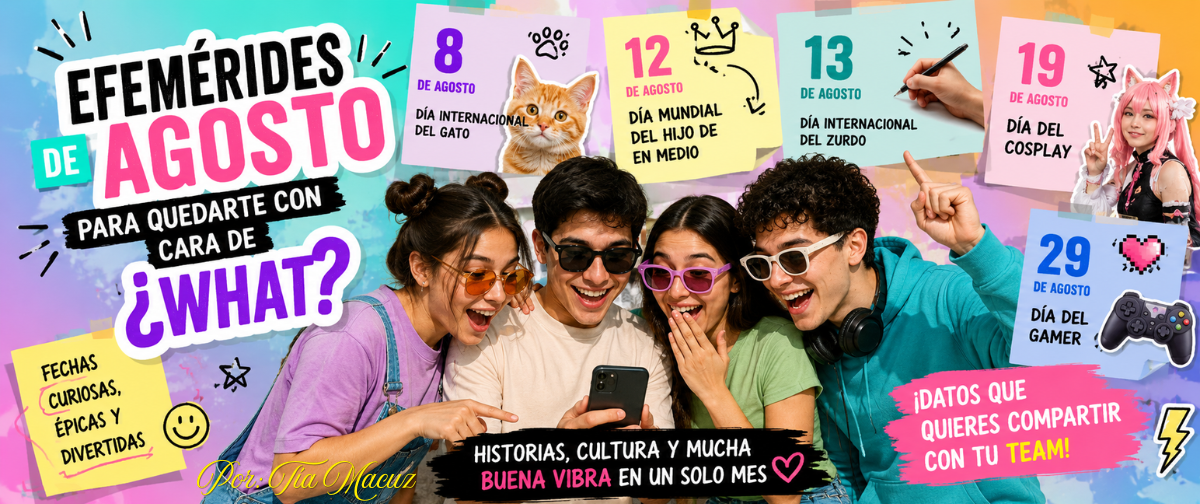 Efemérides de agosto para quedarte con cara de ¿what?