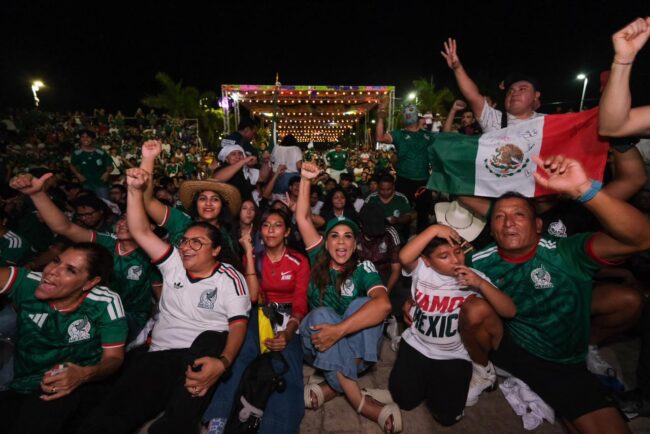 Fut Fest reúne a miles en Cancún e Isla Mujeres. Mara Lezama vive la pasión del Mundial junto a familias y aficionados de México.