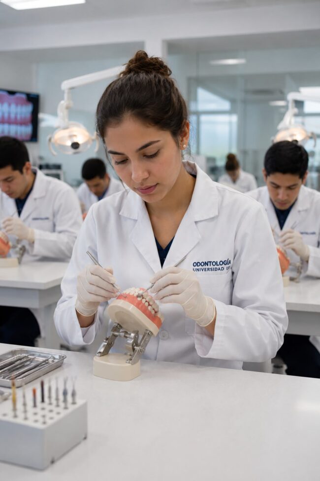 En México, un odontólogo general suele percibir entre 18 mil y 35 mil pesos mensuales