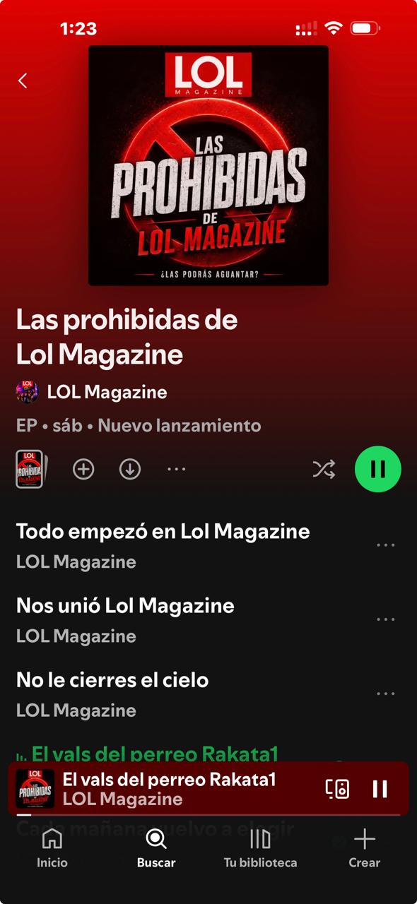 Spotify música para estudiantes