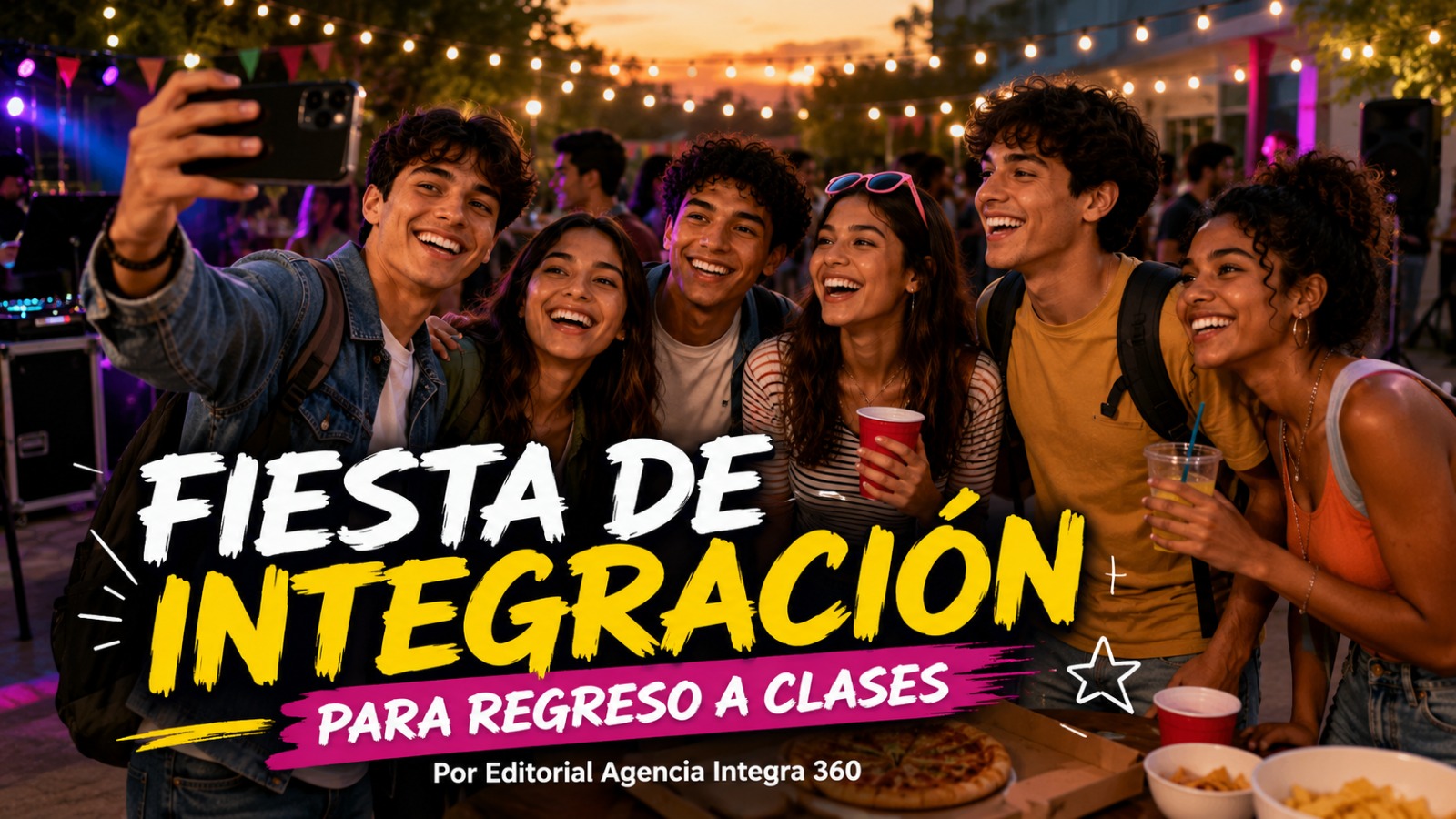Party de integración para regreso a clases Party de integración para regreso a clases