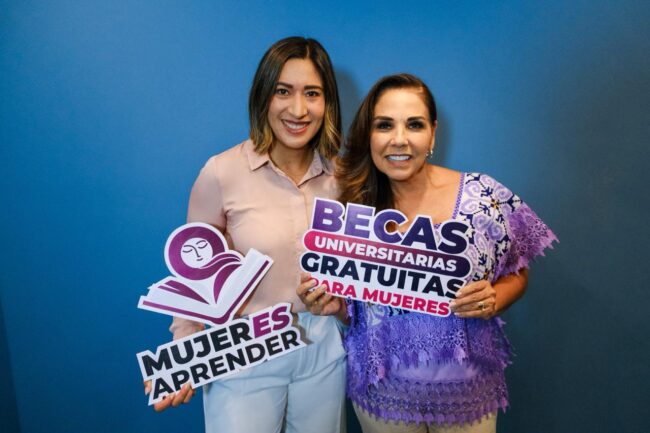 Mara Lezama entregará 131 becas universitarias para mujeres
