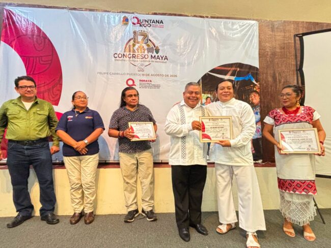 INMAYA realizó el séptimo Congreso Maya que fortalece derechos indígenas, cultura maya y participación comunitaria en Felipe Carrillo Puerto.