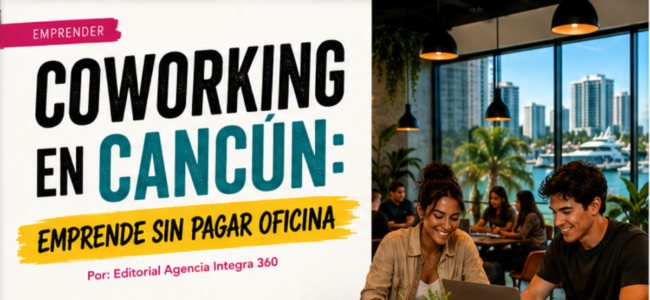 Coworking en Cancún: emprende sin pagar oficina