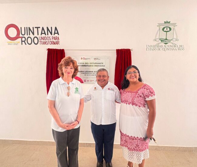 INMAYA en la inauguración de la Casa del Universitario Indígena impulsa la educación de jóvenes indígenas en Chetumal