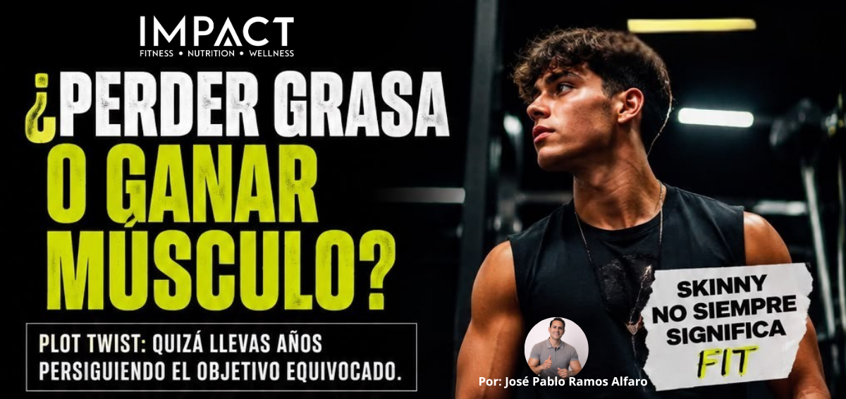 ¿Perder grasa o ganar músculo? ¿Perder grasa o ganar músculo?