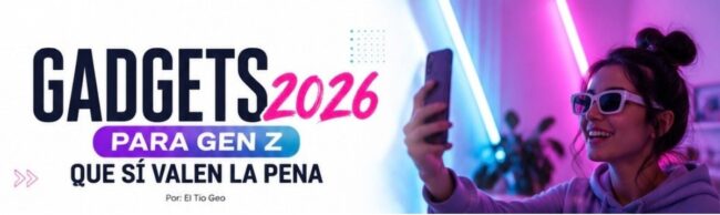 Gadgets 2026 para Gen Z que sí valen la pena