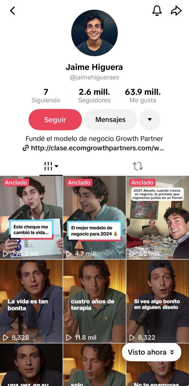 creadores en redes sociales
