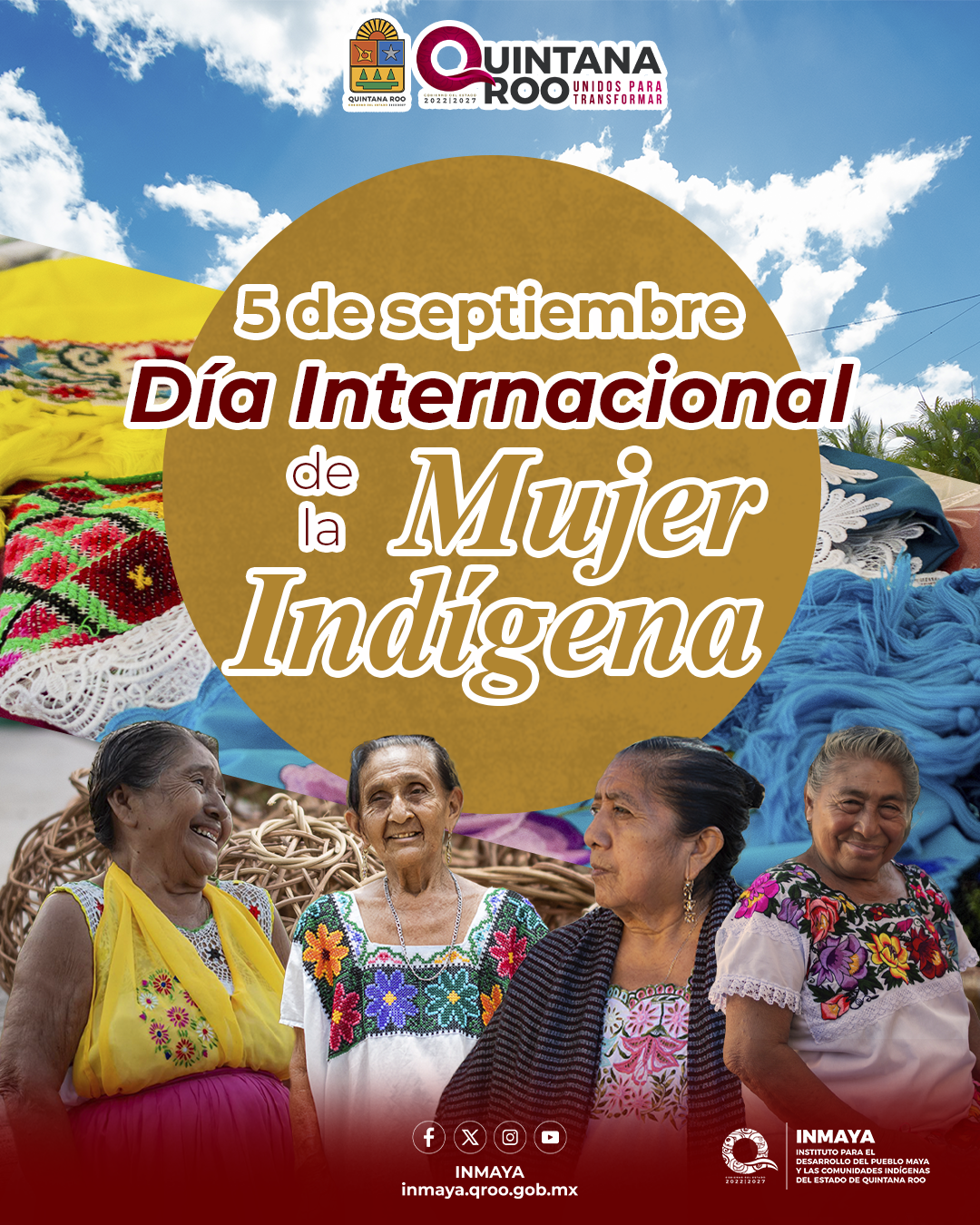 5 de septiembre Día Internacional de la Mujer Indígena