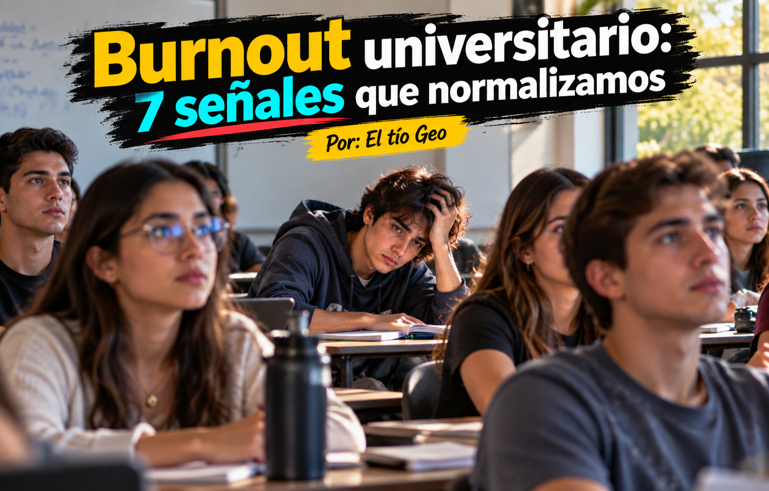 Burnout universitario: 7 señales que normalizamos Burnout universitario: 7 señales que normalizamos
