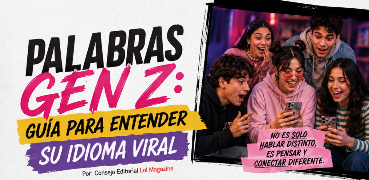 Palabras Gen Z: guía para entender su idioma viral Palabras Gen Z: guía para entender su idioma viral