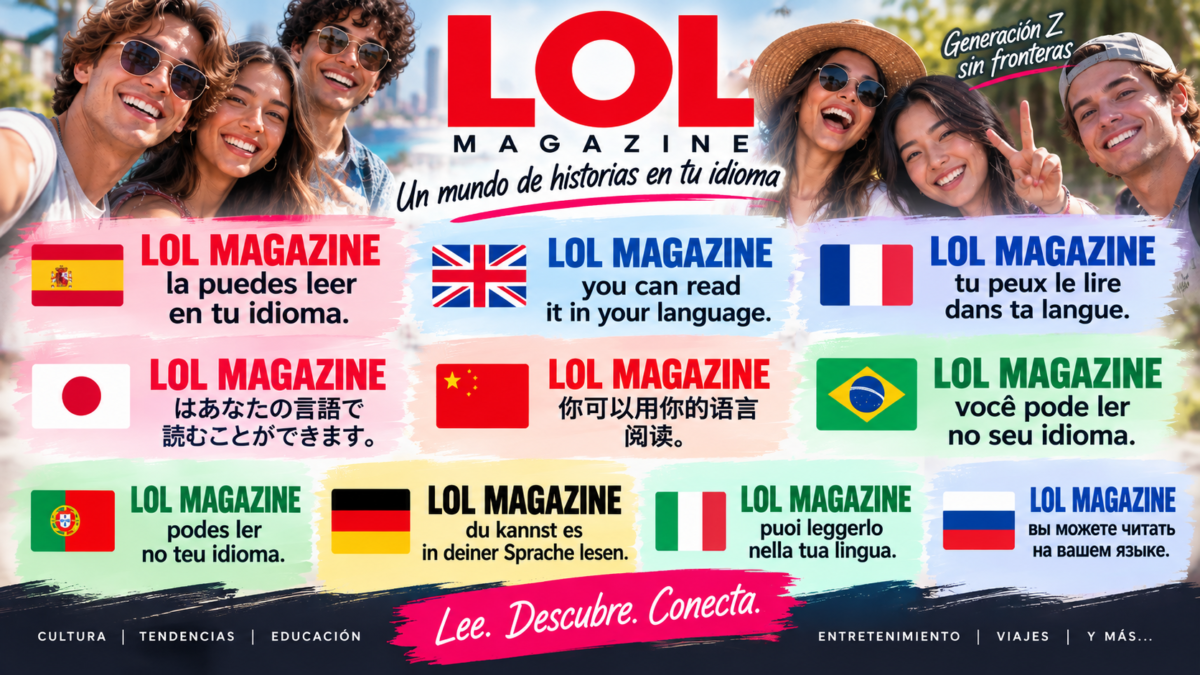 LOL Magazine: revista juvenil en 9 idiomas LOL Magazine: revista juvenil en 9 idiomas