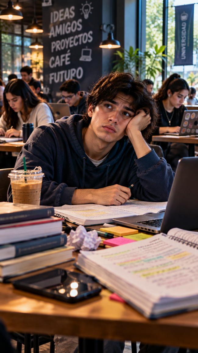 Señales de burnout académico en estudiantes de la universidad